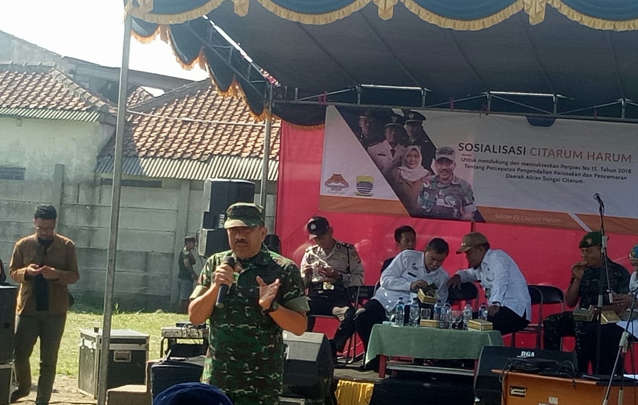 Sektor 22 Citarum Harum Hari Ini Sosialisasikan Program Percepatan Pengendalian Kerusakan Dan 